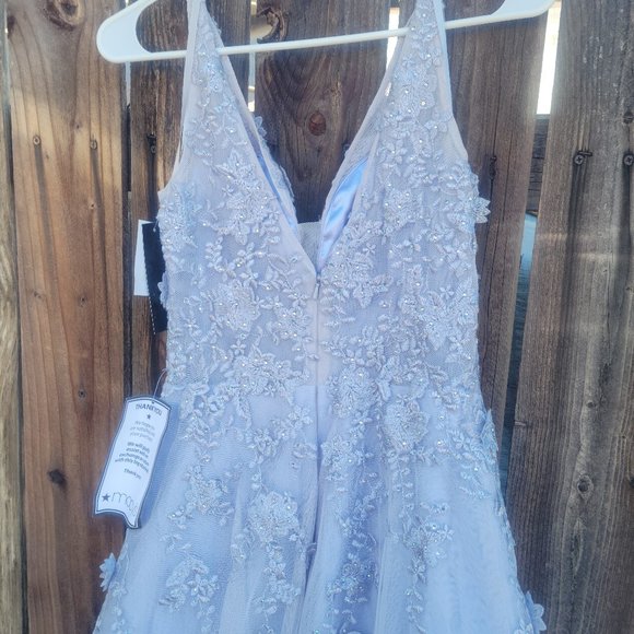 Xscape lace ball gown - Picture 9 of 13